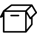 Ecommerce Empty Box icon