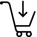 Ecommerce Put In icon