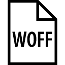 Files Woff icon