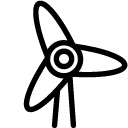 Industry Wind Turbine icon