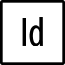 Logos Adobe Indesign Copyrighted icon
