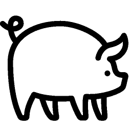 Animals Pig icon