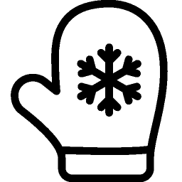 Holidays Christmas Mitten icon
