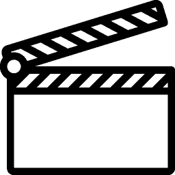 Photo Video Clipperboard icon