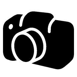 Photo Video Slr Small Lens Filled icon