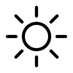 Weather Sun icon
