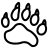 Animals Bear Footprint icon