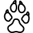Animals Dog Footprint icon