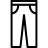 Clothing Trousers icon