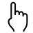 Hands One Finger icon