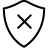 Network Delete Shield icon