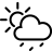 Weather-Partly-Cloudy-Rain icon