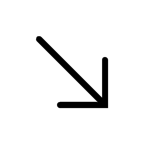 Arrows-Down-Right icon