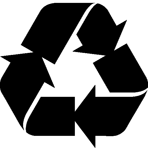 City-Recycle-Sign-Filled icon