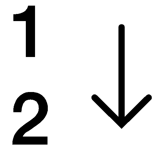 Data Numerical Sorting 12 icon