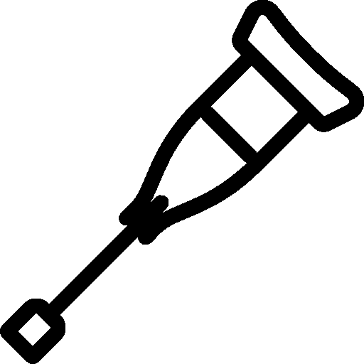 Healthcare-Crutch icon