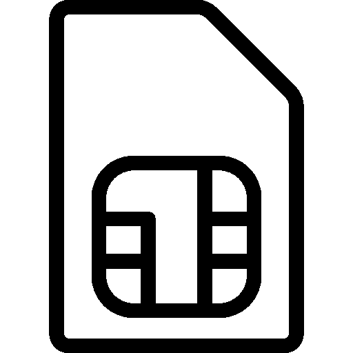 4G Sim Card icon PNG and SVG Vector Free Download