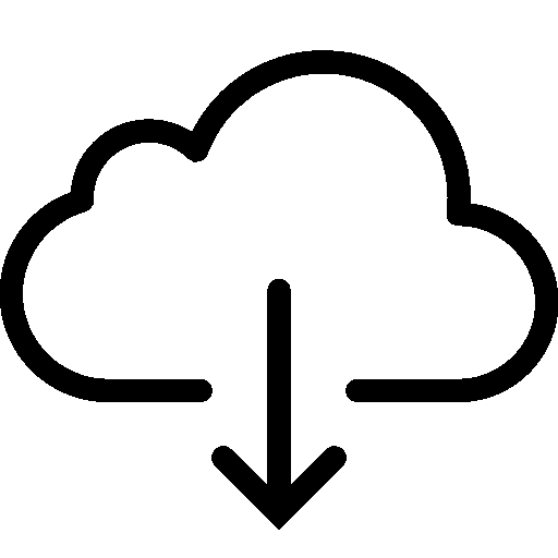Very-Basic-Download-From-Cloud icon