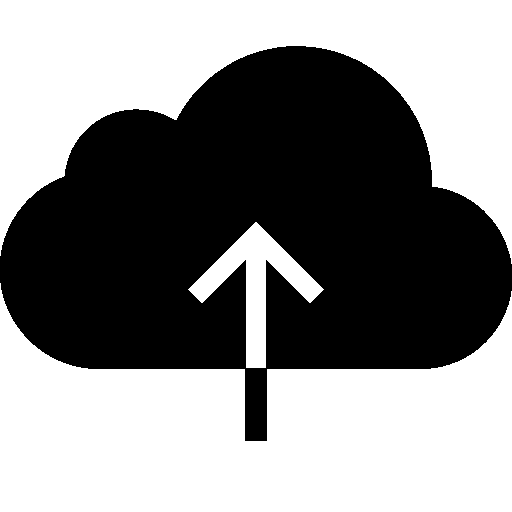 Very-Basic-Upload-To-Cloud-Filled icon