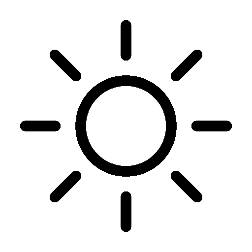 Weather-Sun icon
