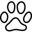 Animals Cat Footprint icon