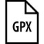 Files Gpx icon