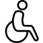 Healthcare Wheelchair icon