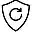Network Refresh Shield icon