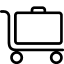 Transport Luggage Trolley icon