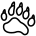 Animals-Bear-Footprint icon