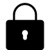 Very-Basic-Lock-Filled icon