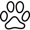 Animals-Cat-Footprint icon
