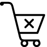 Ecommerce-Clear-Shopping-Cart icon