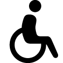 Healthcare-Wheelchair icon