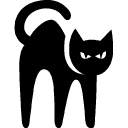 Holidays Black Cat icon