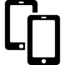 Mobile Two Smatphones icon