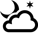 Weather-Partly-Cloudy-Night icon