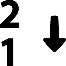 Data Numerical Sorting 2 icon
