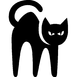 Holidays Black Cat icon