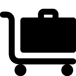 Household Luggage Trolley icon