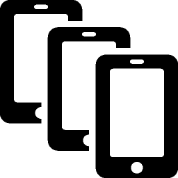Mobile Multiple Smatphones icon