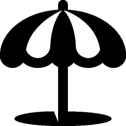 Travel Beach Umbrella icon