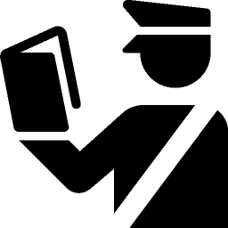 Travel Customs Officer icon