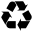 Logos Recycle Sign icon
