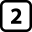 Numbers 2 icon