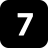 Numbers-7-Black icon