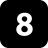 Numbers-8-Black icon