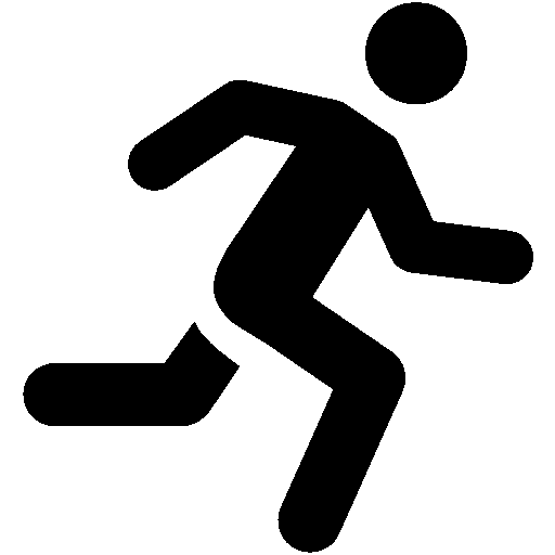 Sports Running Man Icon, Windows 8 Iconpack