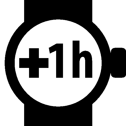 Time-Plus-1hour icon