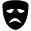 Cinema Tragedy Mask icon